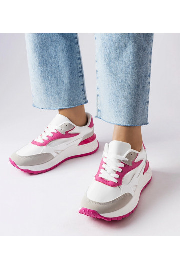 Baskets Batilda blanches et... 2