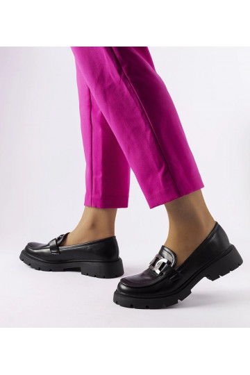 Mocassins élégants noirs... 2