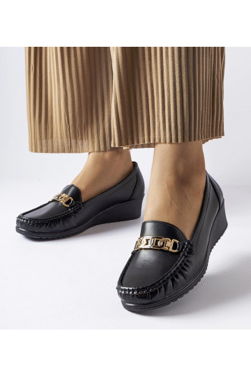 Mocassins compensés à...
