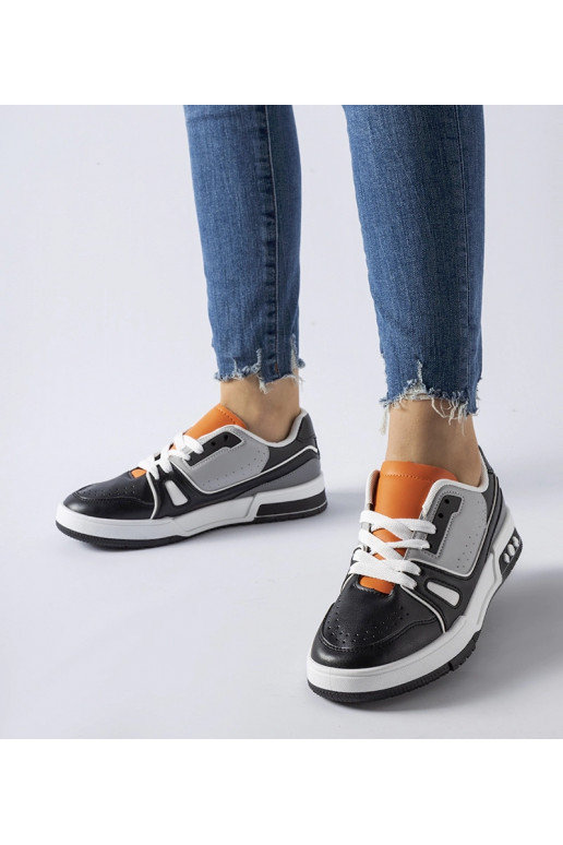 Chaussures noires avec languette...