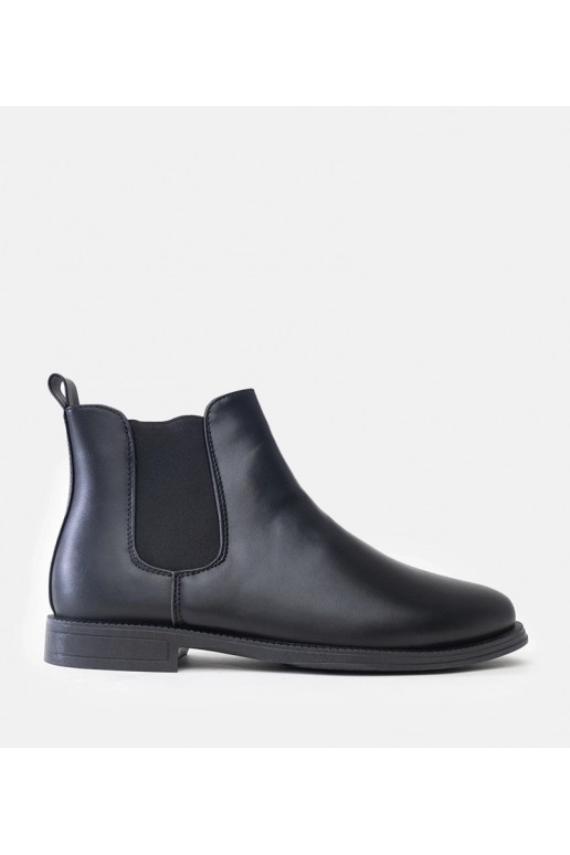 Bottines Chelsea noires pour homme...