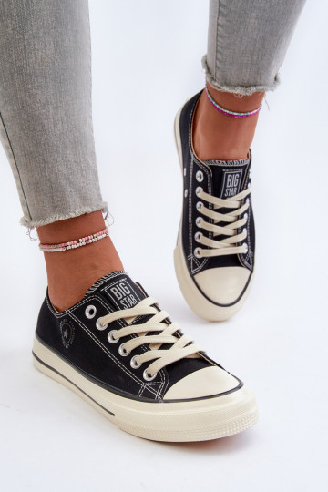 Faible Chaussures de loisirs Big Star NN274269 couleur noire 2