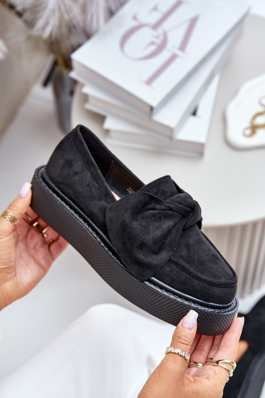 Mokasins femme à semelle surélevée... Mokasins femme à semelle surélevée...