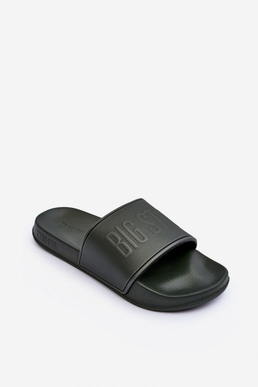 Chaussons légers en mousse Mâle Big Star MM174324 couleur kaki Chaussons légers en mousse Mâle Big Star MM174324 couleur kaki