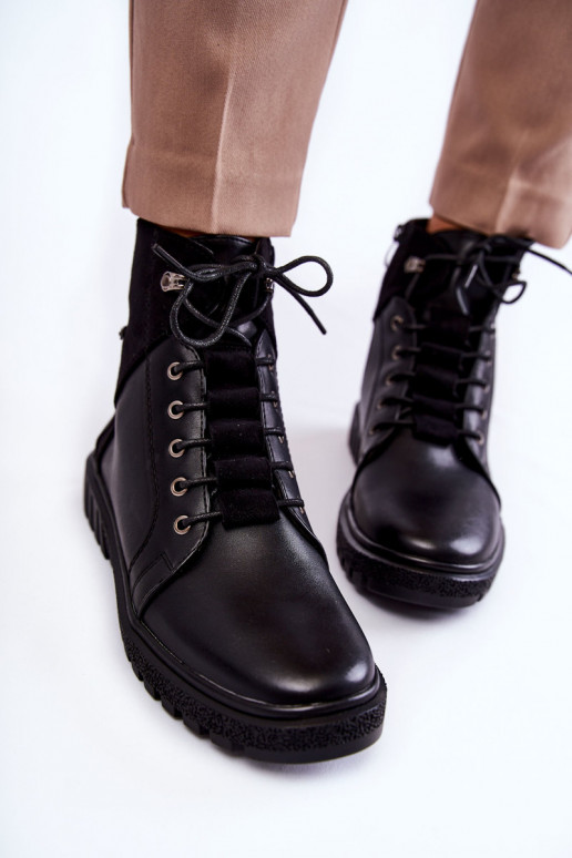 Bottines noires pour femmes avec... Bottines noires pour femmes avec...