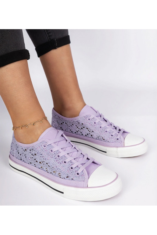 Baskets violettes pour femmes... Baskets violettes pour femmes...