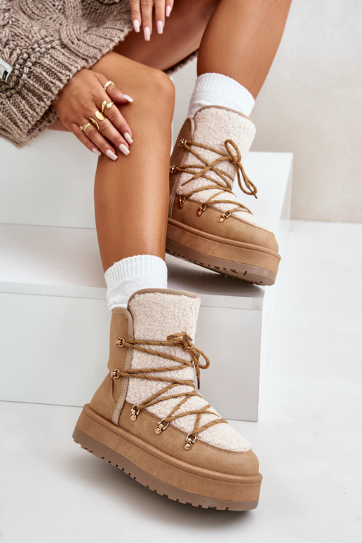 Bottes de neige pour femmes avec...