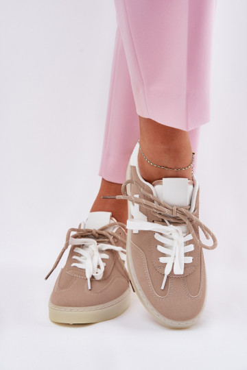 Faible baskets Féminin beige Zelevelis 2