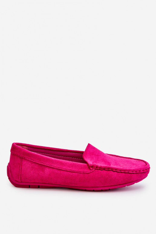 Mocassins en daim Féminin couleur rose Morreno Mocassins en daim Féminin couleur rose Morreno