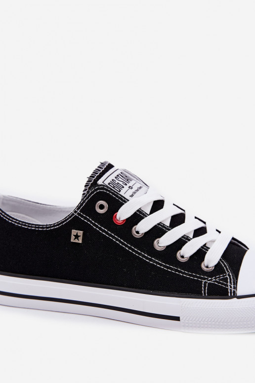 Chaussures décontractées pour hommes Big Star NN174300 HI-POLY SYSTEM couleur noire