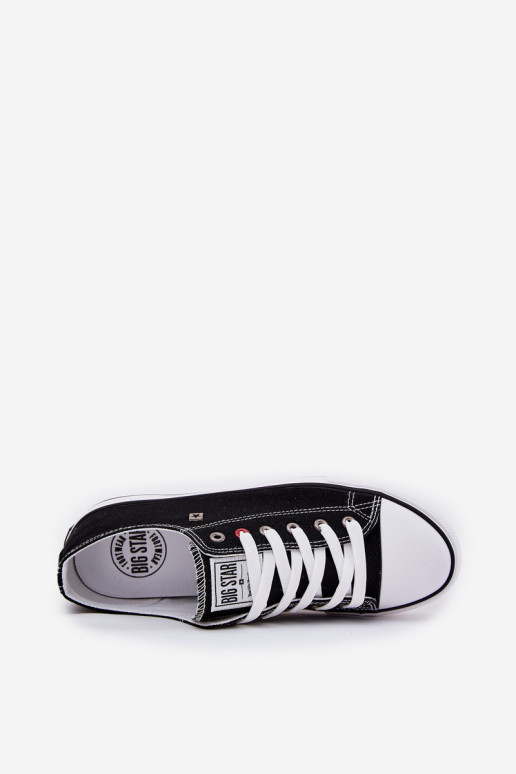 Chaussures décontractées pour hommes Big Star NN174300 HI-POLY SYSTEM couleur noire