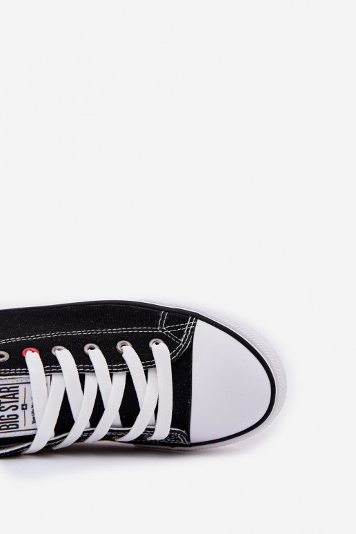 Chaussures décontractées pour hommes Big Star NN174300 HI-POLY SYSTEM couleur noire