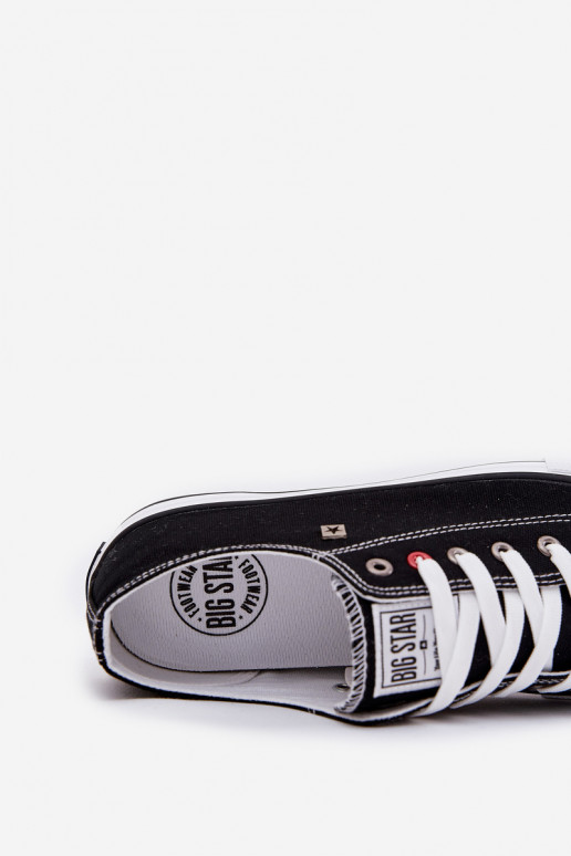 Chaussures décontractées pour hommes Big Star NN174300 HI-POLY SYSTEM couleur noire