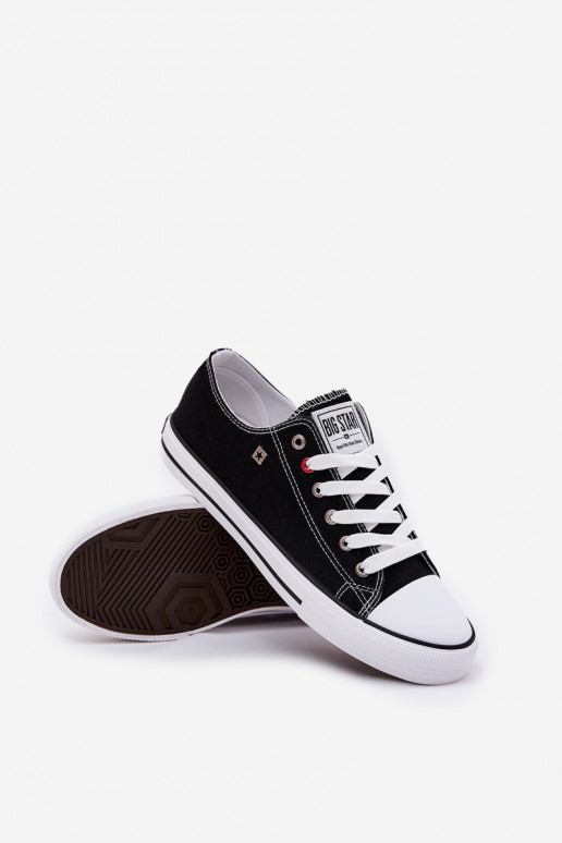 Chaussures décontractées pour hommes Big Star NN174300 HI-POLY SYSTEM couleur noire