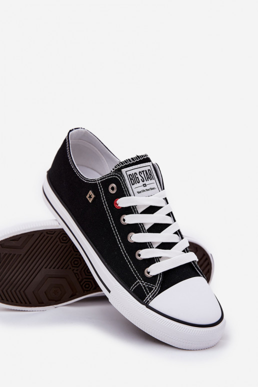 Chaussures décontractées pour hommes Big Star NN174300 HI-POLY SYSTEM couleur noire