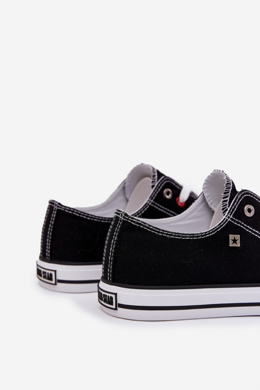 Chaussures décontractées pour hommes Big Star NN174300 HI-POLY SYSTEM couleur noire