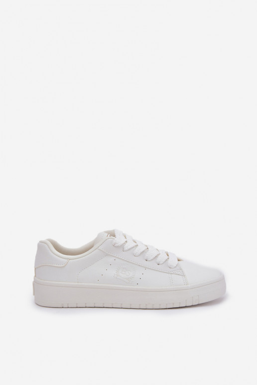 Faible Chaussures de loisirs en cuir écologique Big Star NN274577 couleur blanche Faible Chaussures de loisirs en cuir écologique Big Star NN274577 couleur blanche