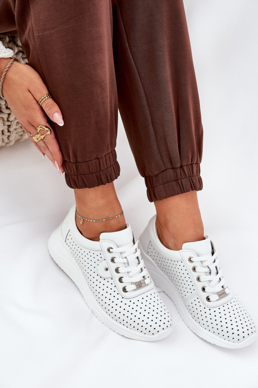 Féminin Peau baskets Vinceza 79532 couleur blanche Féminin Peau baskets Vinceza 79532 couleur blanche