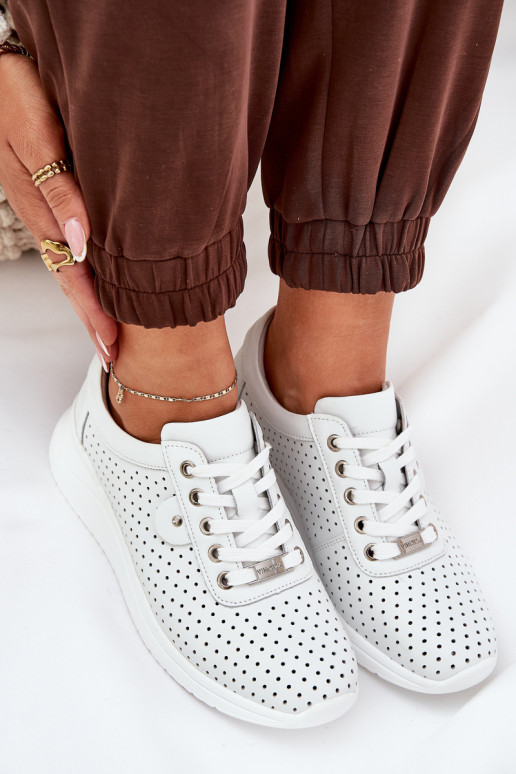 Féminin Peau baskets Vinceza 79532 couleur blanche Féminin Peau baskets Vinceza 79532 couleur blanche