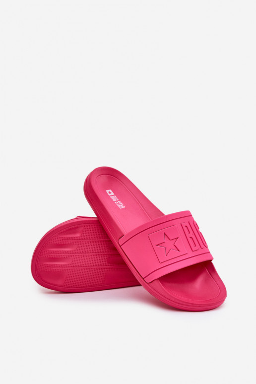 Pantoufles pour femmes Big Star NN274A668 couleur rose Pantoufles pour femmes Big Star NN274A668 couleur rose