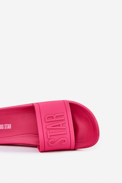 Pantoufles pour femmes Big Star NN274A668 couleur rose Pantoufles pour femmes Big Star NN274A668 couleur rose