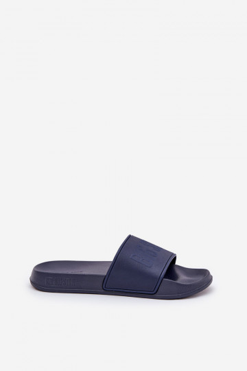 Pantoufles légères en mousse pour hommes Big Star MM174323 bleu foncé 2