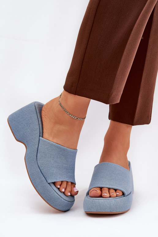  Pantoufles pour femmes avec une plateforme I Koturnie Il fauttière jean Afisal