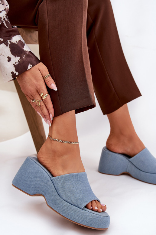  Pantoufles pour femmes avec une plateforme I Koturnie Il fauttière jean Afisal