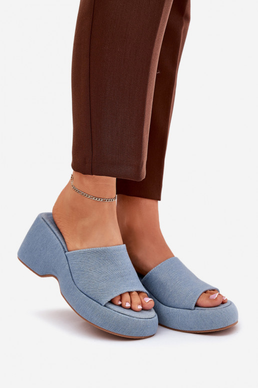  Pantoufles pour femmes avec une plateforme I Koturnie Il fauttière jean Afisal