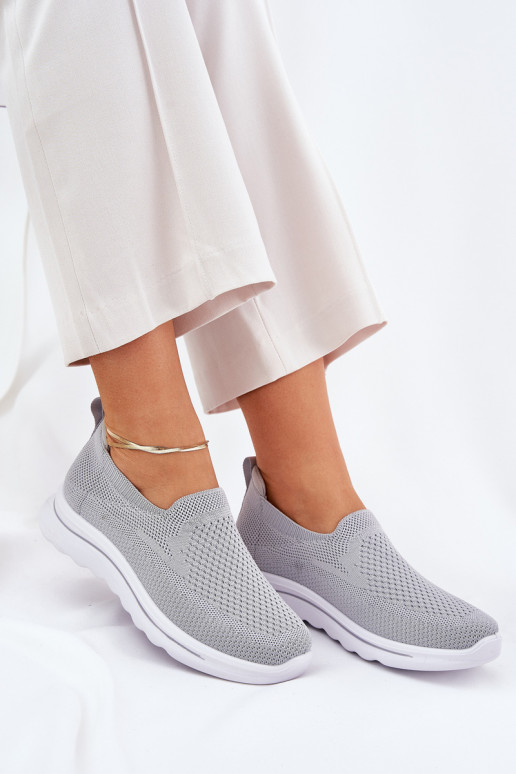 Féminin Baskets  Un modèle convaincant couleur grise Adiora