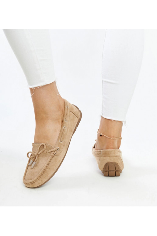 Mocassins marron avec nœud Hayam